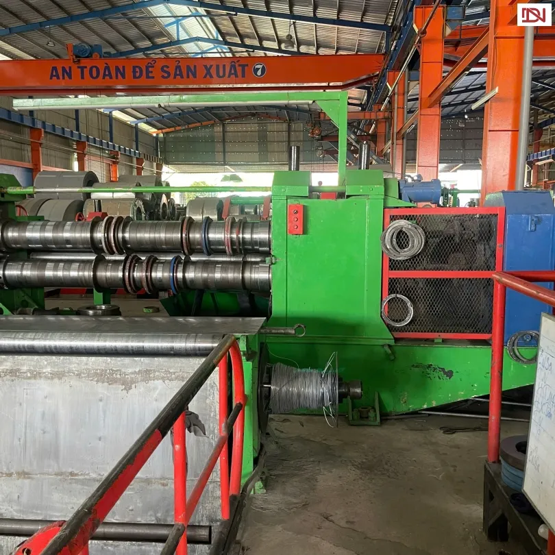 Dây chuyền xẻ cuộn thép công suất lớn